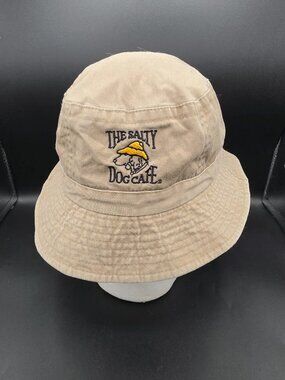 Salty Dog Cafe Bucket Hat EUC Khaki